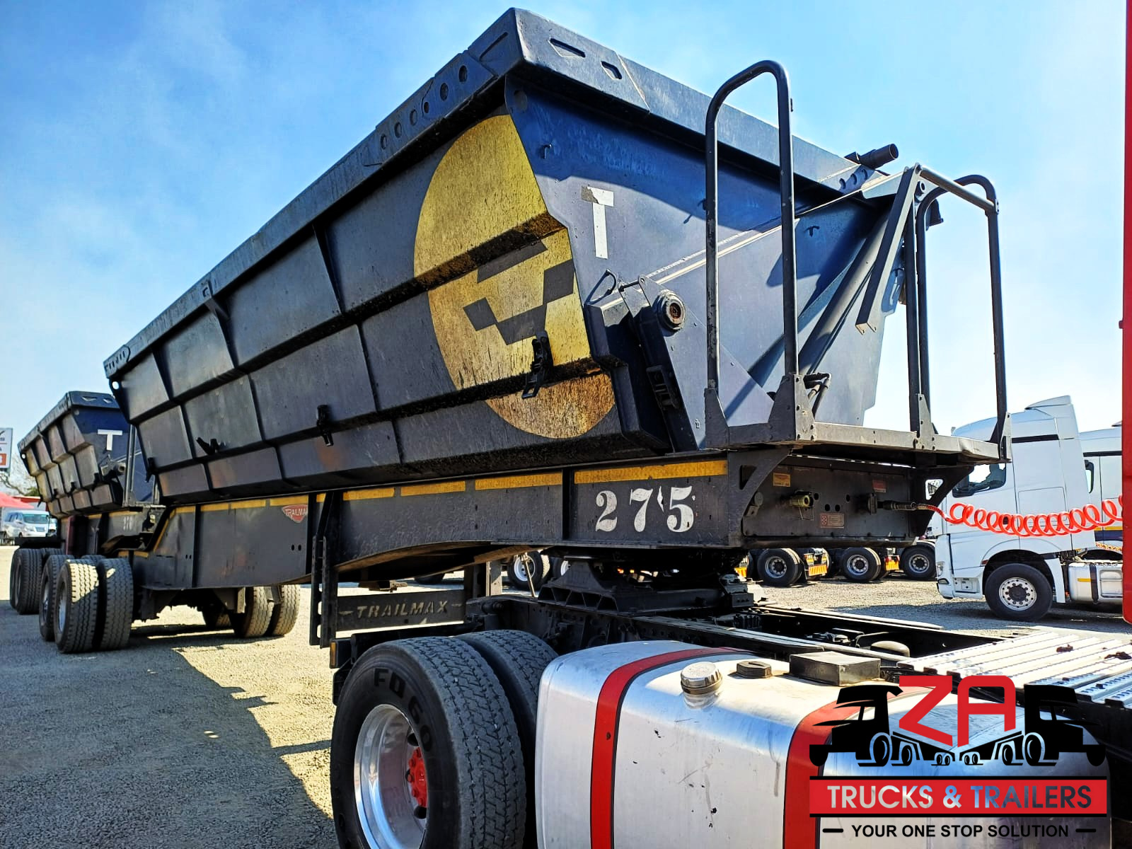2019 TRAILMAX 40 CUBE SIDE TIPPER TRAILER #53277